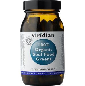Viridian 100% Organic Soul Food Greens 90 kapsúl